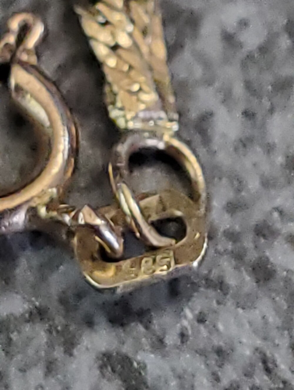 Vintage Italian 585 14k Gold Bracelet - Picture 3 of 3